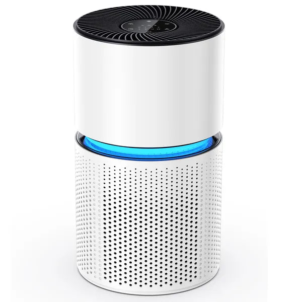 White large-room HEPA air purifier