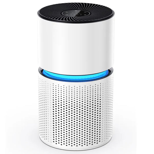 White large-room HEPA air purifier